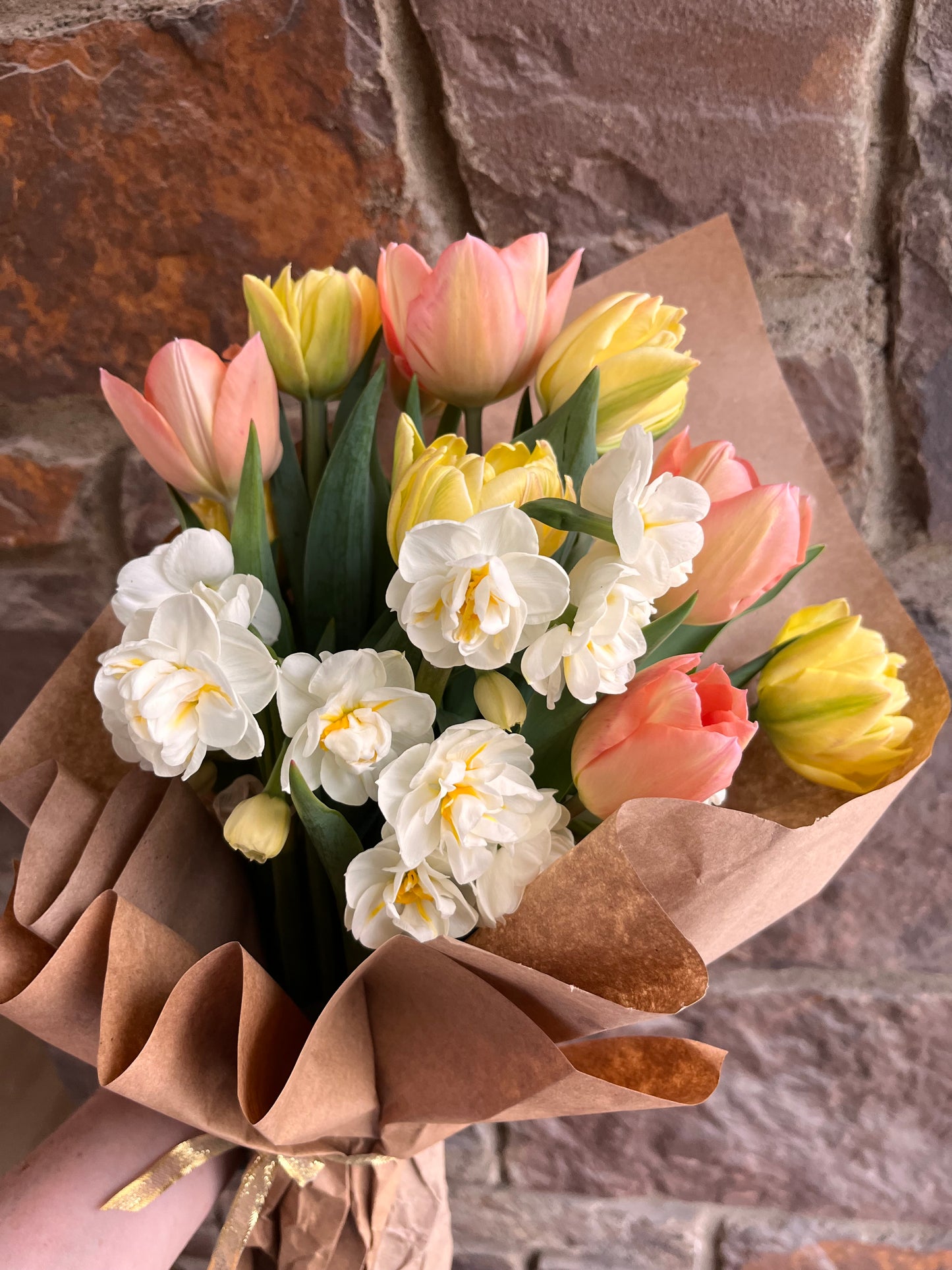 Seasonal Wrapped Bouquet