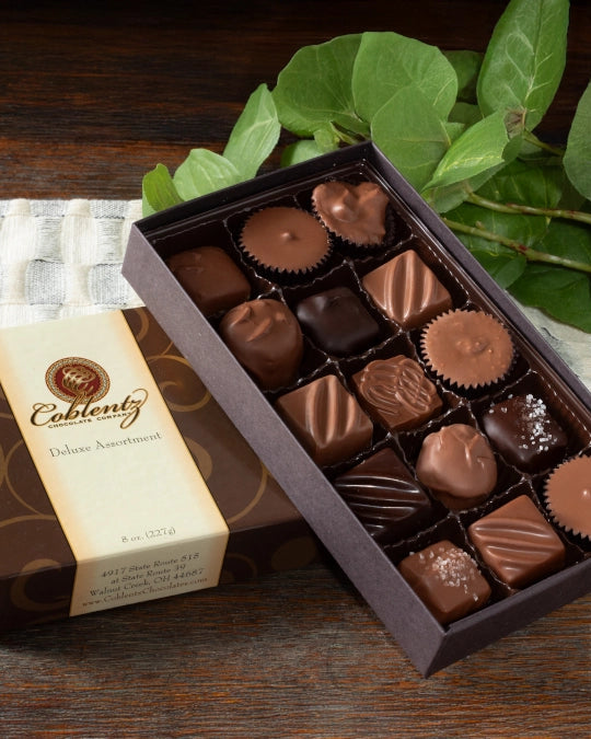 Deluxe Assortment Box of Chocolates (8 oz)