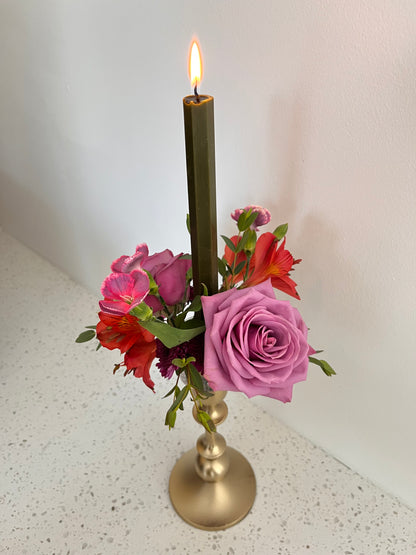 Candle Stick Vases (set of two)