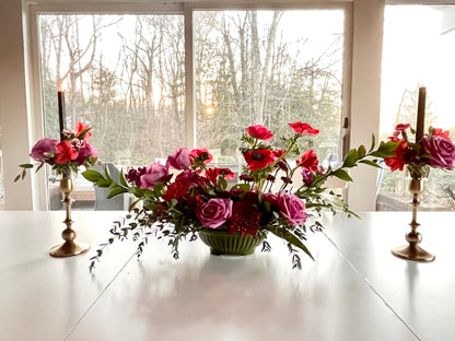 Candle Stick Vases (set of two)