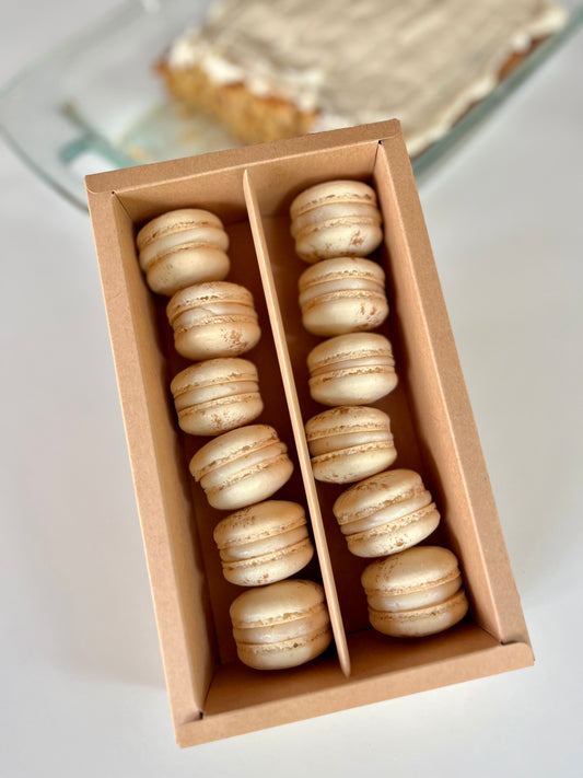 Carrot Cake Macarons (1 Dozen)