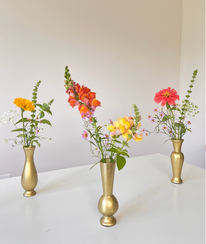 Bud Vase Trio Subscription (Spring Start)